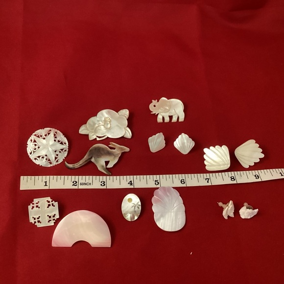 Motherpearl jewelry lot - Picture 8 of 10